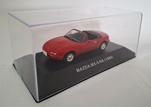 Mazda 1989 rouge - na, 1/43